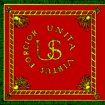 [Pulaski's Legion flag]